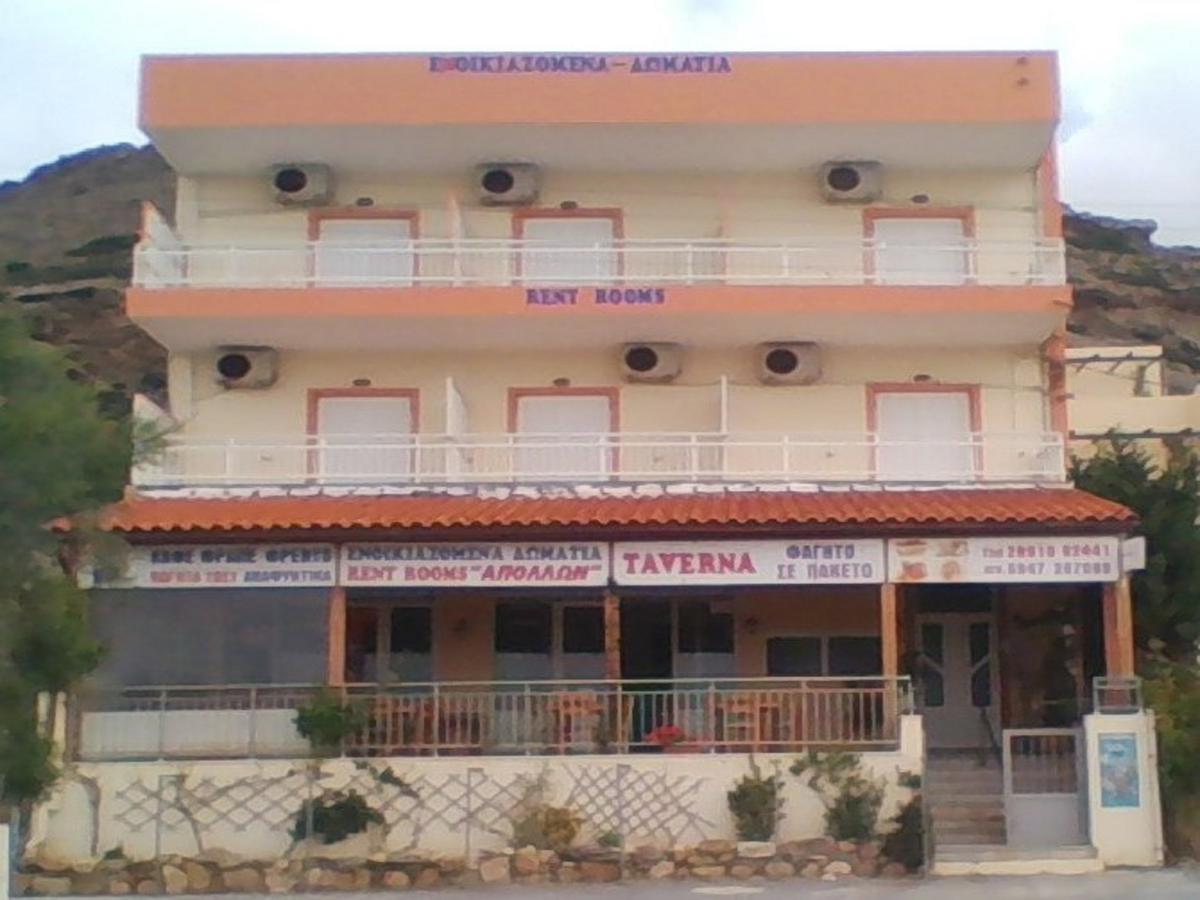 Apollon Aparthotel Tsoútsouros Buitenkant foto