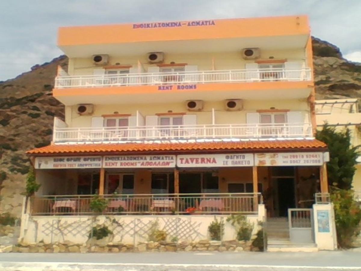 Apollon Aparthotel Tsoútsouros Buitenkant foto
